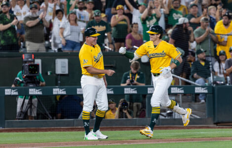A's rebound and rout Nationals 15-1 to stop 10-game skid as Ginn takes no-hitter into 7th inning